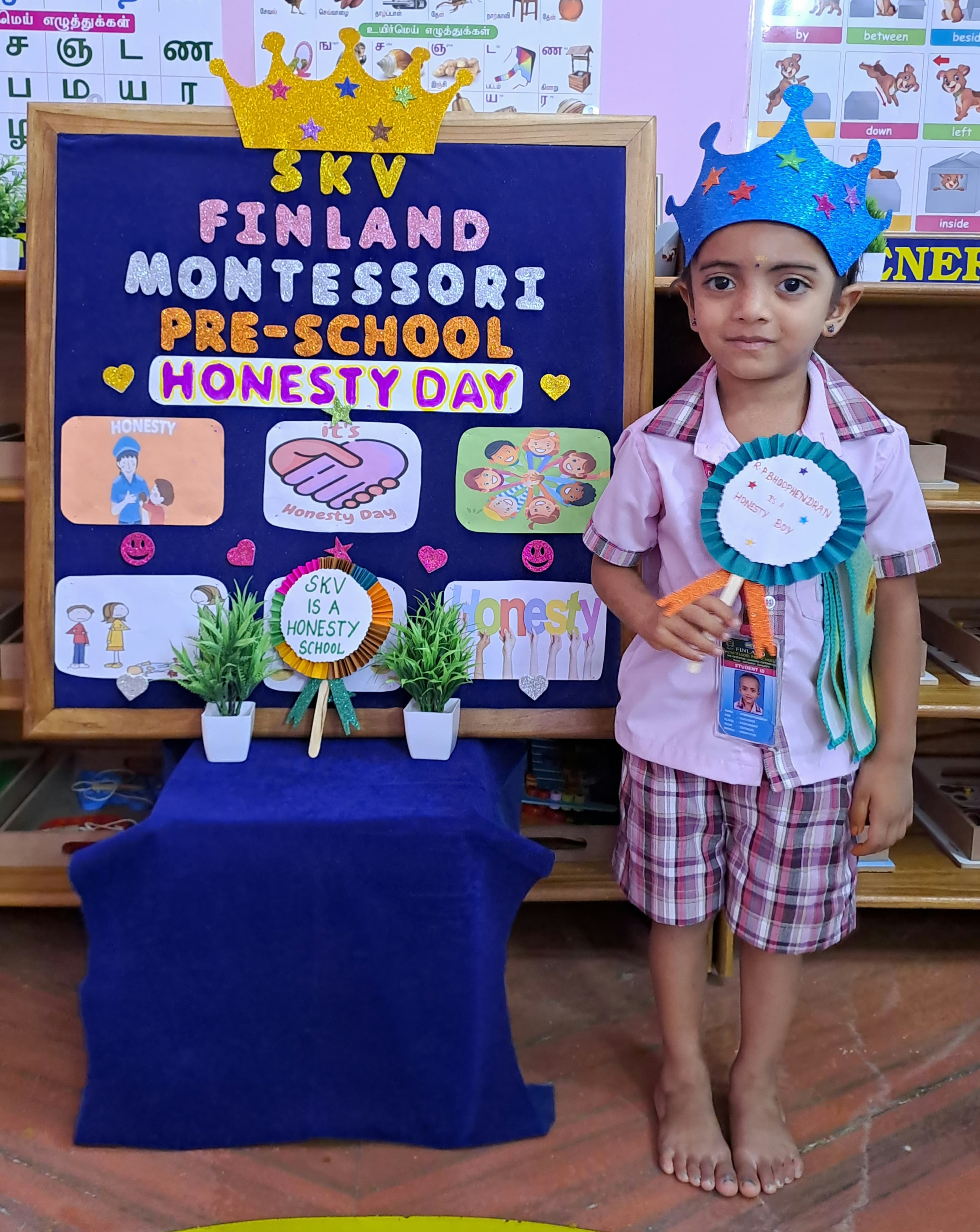Safe preschool environment in Nagercoil
